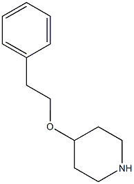 4-(2-phenylethoxy)piperidine Structure