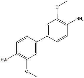 4-(4-amino-3-methoxyphenyl)-2-methoxyaniline Structure