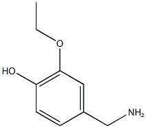 4-(aminomethyl)-2-ethoxyphenol Struktur