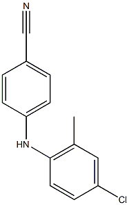 4-[(4-chloro-2-methylphenyl)amino]benzonitrile|