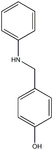 4-[(phenylamino)methyl]phenol Struktur