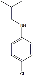 4-chloro-N-(2-methylpropyl)aniline Structure