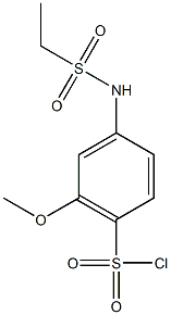 1016745-02-0 4-ethanesulfonamido-2-methoxybenzene-1-sulfonyl chloride