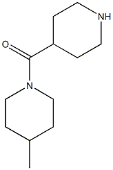  4-methyl-1-(piperidin-4-ylcarbonyl)piperidine