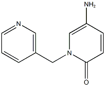 5-amino-1-(pyridin-3-ylmethyl)-1,2-dihydropyridin-2-one Structure