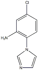 5-chloro-2-(1H-imidazol-1-yl)aniline Struktur