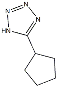 5-cyclopentyl-1H-1,2,3,4-tetrazole Structure