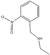 N-エチル-2-ニトロベンゼンメタンアミン 化学構造式