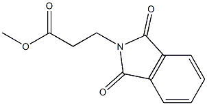 methyl 3-(1,3-dioxo-2,3-dihydro-1H-isoindol-2-yl)propanoate Structure