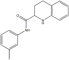 N-(3-methylphenyl)-1,2,3,4-tetrahydroquinoline-2-carboxamide|