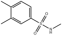 N,3,4-trimethylbenzene-1-sulfonamide Struktur