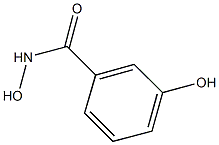 N,3-dihydroxybenzamide 化学構造式