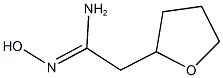 N'-hydroxy-2-(oxolan-2-yl)ethanimidamide,,结构式