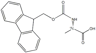  L-Alanine-2-13C,  N-Fmoc,  N-(9-Fluorenylmethoxycarbonyl)-L-alanine-2-13C