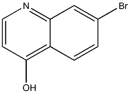 7-BROMOQUINOLIN-4-OL Structure