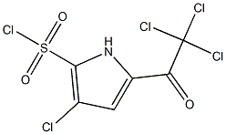 3-CHLORO-5-(TRICHLOROACETYL)-1H-PYRROLE-2-SULFONYL CHLORIDE