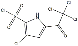  3-CHLORO-5-(TRICHLOROACETYL)-1H-PYRROLE-2-SULFONYL CHLORIDE