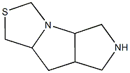 OCTAHYDROPYRROLO[3'',4'':4,5]PYRROLO[1,2-C][1,3]THIAZOLE 化学構造式