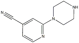 2-PIPERAZIN-1-YLISONICOTINONITRILE 结构式