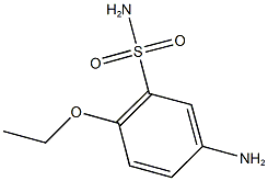 5-AMINO-2-ETHOXYBENZENESULFONAMIDE Structure