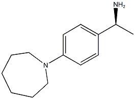 (1S)-1-(4-AZEPAN-1-YLPHENYL)ETHANAMINE,,结构式