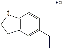 5-ETHYLINDOLINE HYDROCHLORIDE Structure