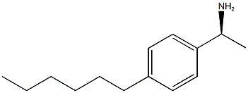 (1S)-1-(4-HEXYLPHENYL)ETHANAMINE Structure