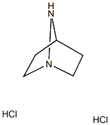 1,7-DIAZABICYCLO[2.2.1]HEPTANE DIHYDROCHLORIDE Structure