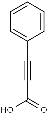 3-PHENYLPROP-2-YNOIC ACID,,结构式