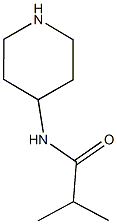 2-METHYL-N-PIPERIDIN-4-YLPROPANAMIDE Structure