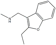 N-[(2-ethyl-1-benzofuran-3-yl)methyl]-N-methylamine Structure