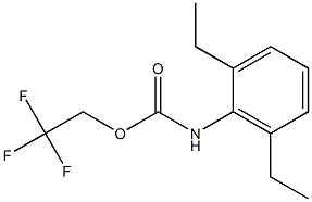 2,2,2-trifluoroethyl 2,6-diethylphenylcarbamate|