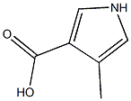 4-methyl-1H-pyrrole-3-carboxylic acid Struktur