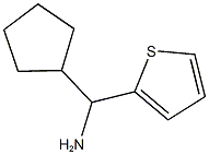 1-cyclopentyl-1-thien-2-ylmethanamine Structure