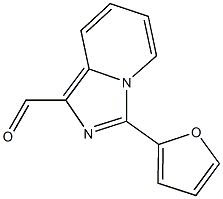 3-(2-furyl)imidazo[1,5-a]pyridine-1-carbaldehyde 化学構造式
