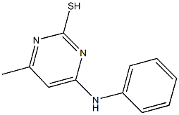 4-anilino-6-methylpyrimidine-2-thiol