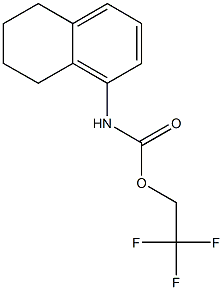 2,2,2-trifluoroethyl 5,6,7,8-tetrahydronaphthalen-1-ylcarbamate