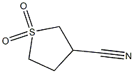 tetrahydrothiophene-3-carbonitrile 1,1-dioxide Structure