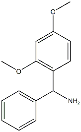 (2,4-dimethoxyphenyl)(phenyl)methylamine,,结构式