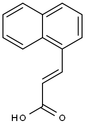  (2E)-3-(naphthalen-1-yl)prop-2-enoic acid