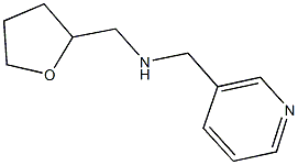 (oxolan-2-ylmethyl)(pyridin-3-ylmethyl)amine Structure