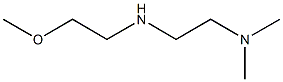 [2-(dimethylamino)ethyl](2-methoxyethyl)amine,,结构式
