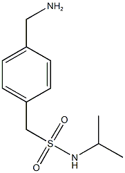 [4-(aminomethyl)phenyl]-N-(propan-2-yl)methanesulfonamide