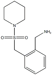 {2-[(piperidine-1-sulfonyl)methyl]phenyl}methanamine