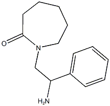 1-(2-amino-2-phenylethyl)azepan-2-one