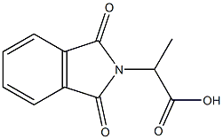 2-(1,3-dioxo-2,3-dihydro-1H-isoindol-2-yl)propanoic acid 结构式