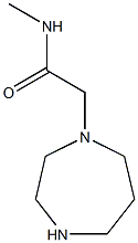 2-(1,4-diazepan-1-yl)-N-methylacetamide Structure