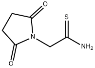 2-(2,5-dioxopyrrolidin-1-yl)ethanethioamide Structure