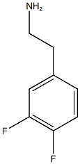 2-(3,4-difluorophenyl)ethan-1-amine 结构式