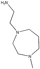 2-(4-methyl-1,4-diazepan-1-yl)ethan-1-amine,,结构式